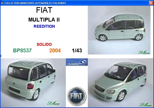 FIA MULTIPLA II (0)