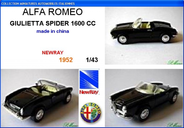 A-R GIULIETTA 1600 CC (0)