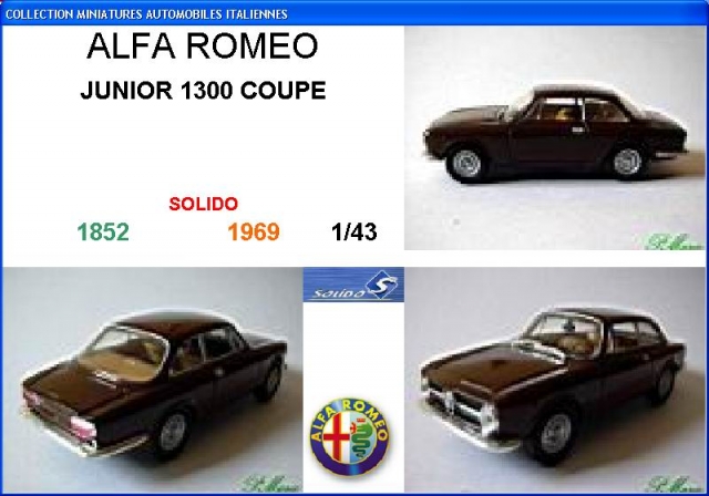 A-R JUNIOR 1300 COUPE (0)