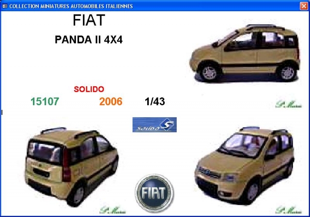 FIA PANDA II 4X4 (0)