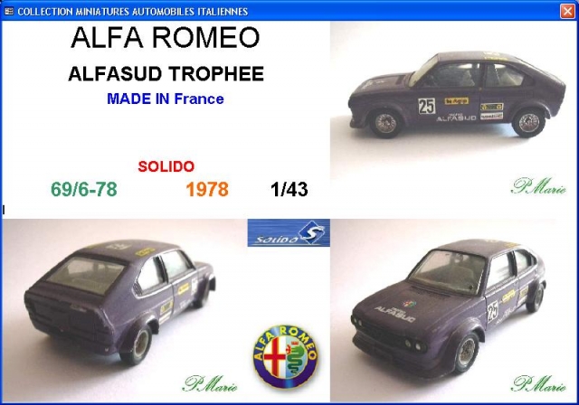 A-R ALFASUD TROPHEE (0)