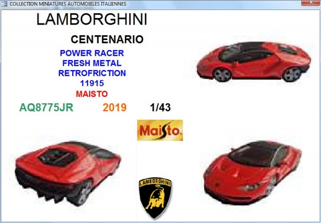 LAM CENTENARIO (0)