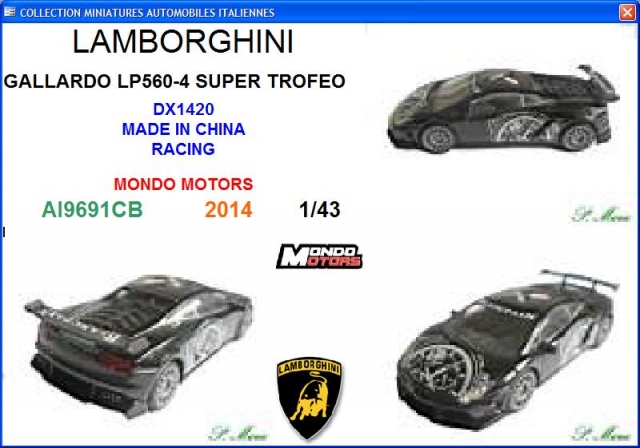 LAM GALLARDO LP560-4 SUPER TROFEO (0)