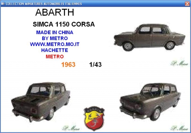 ABA SIMCA 1150 CORSA (0)