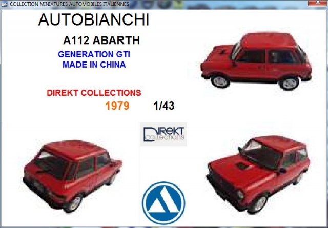 AUT A112 ABARTH (0)