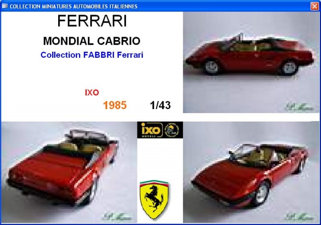 FER MONDIAL CABRIO (0)