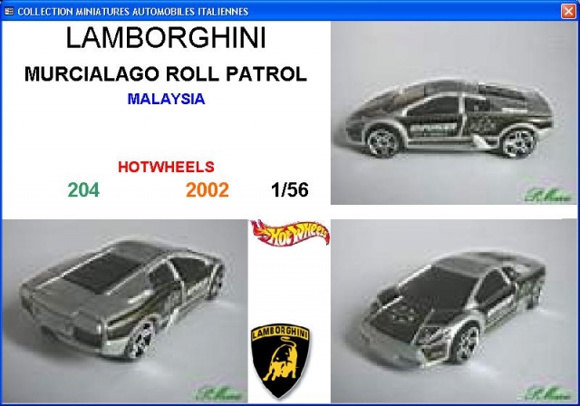 LAM MURCIALAGO ROLL PATROL (0)